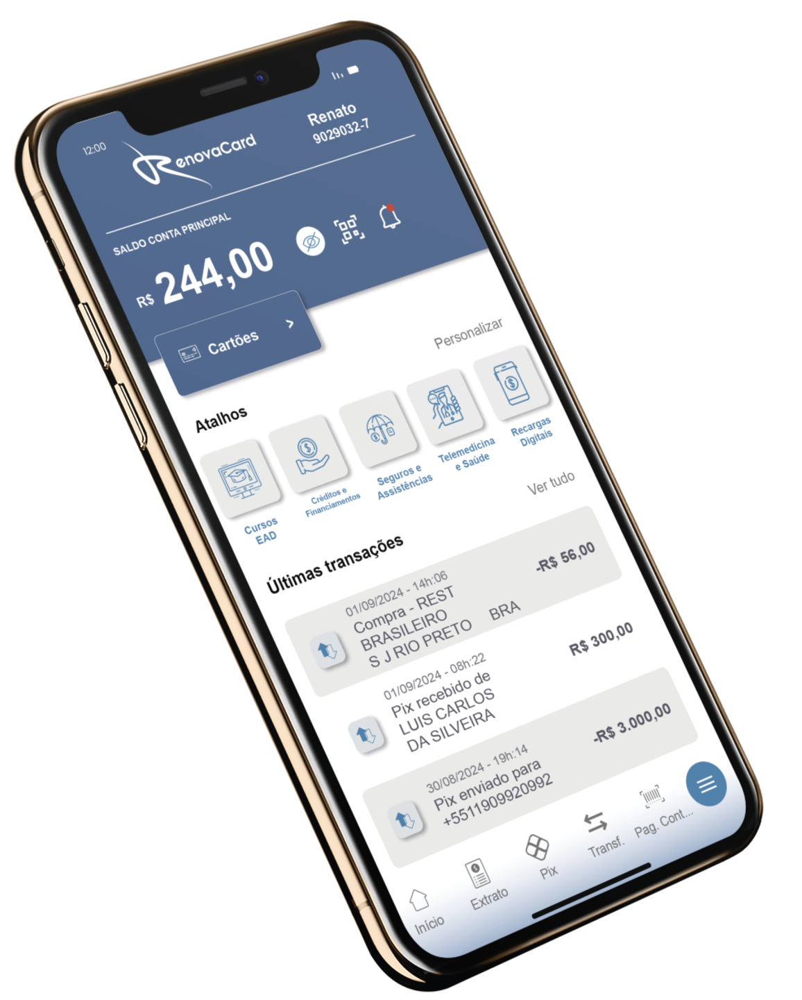 Aplicativo RenovaBank